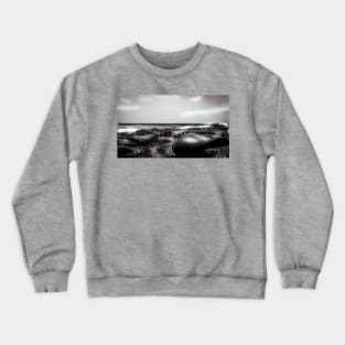 Rocky beach - 3D effect Crewneck Sweatshirt